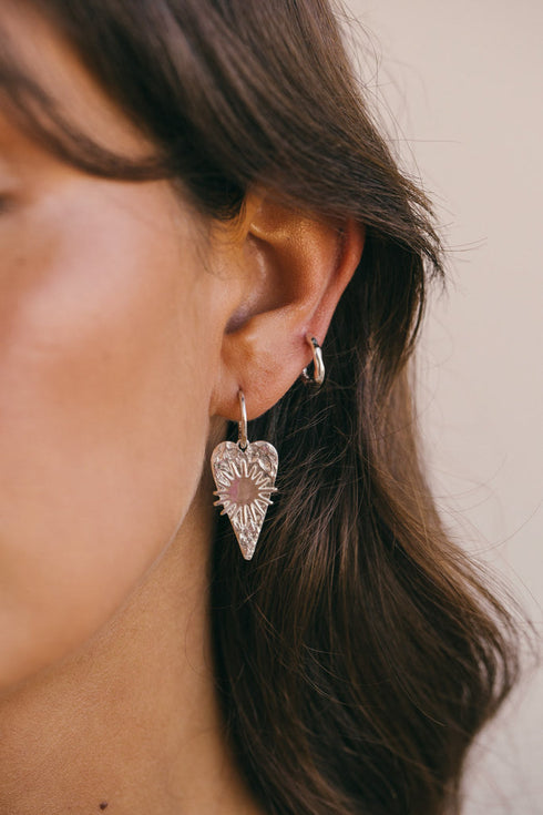 SERENITY HOOP EARRING GOLD
